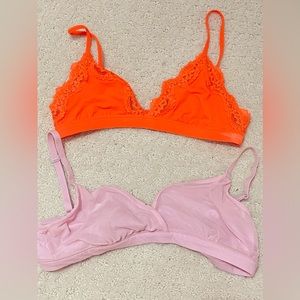 2 SKIMS BRALETTES